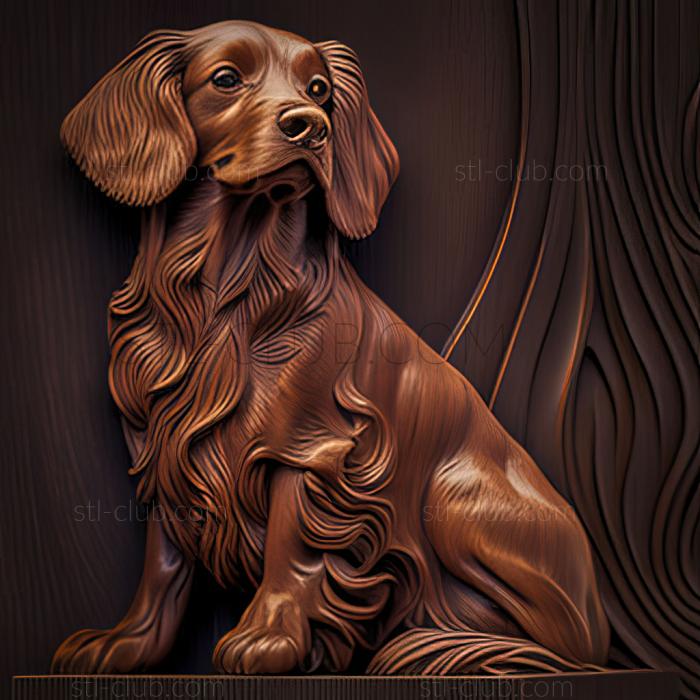 3D model st Koikerhondje dog (STL)